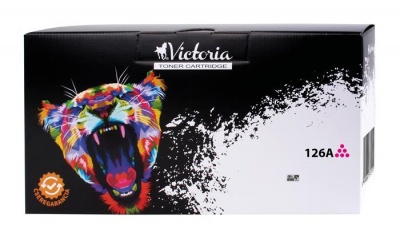 CE313A Lézertoner ColorLaserJet Pro CP1025 nyomtatóhoz, VICTORIA TECHNOLOGY 126A, magenta, 1k